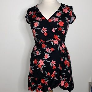 Flowery Short Dress